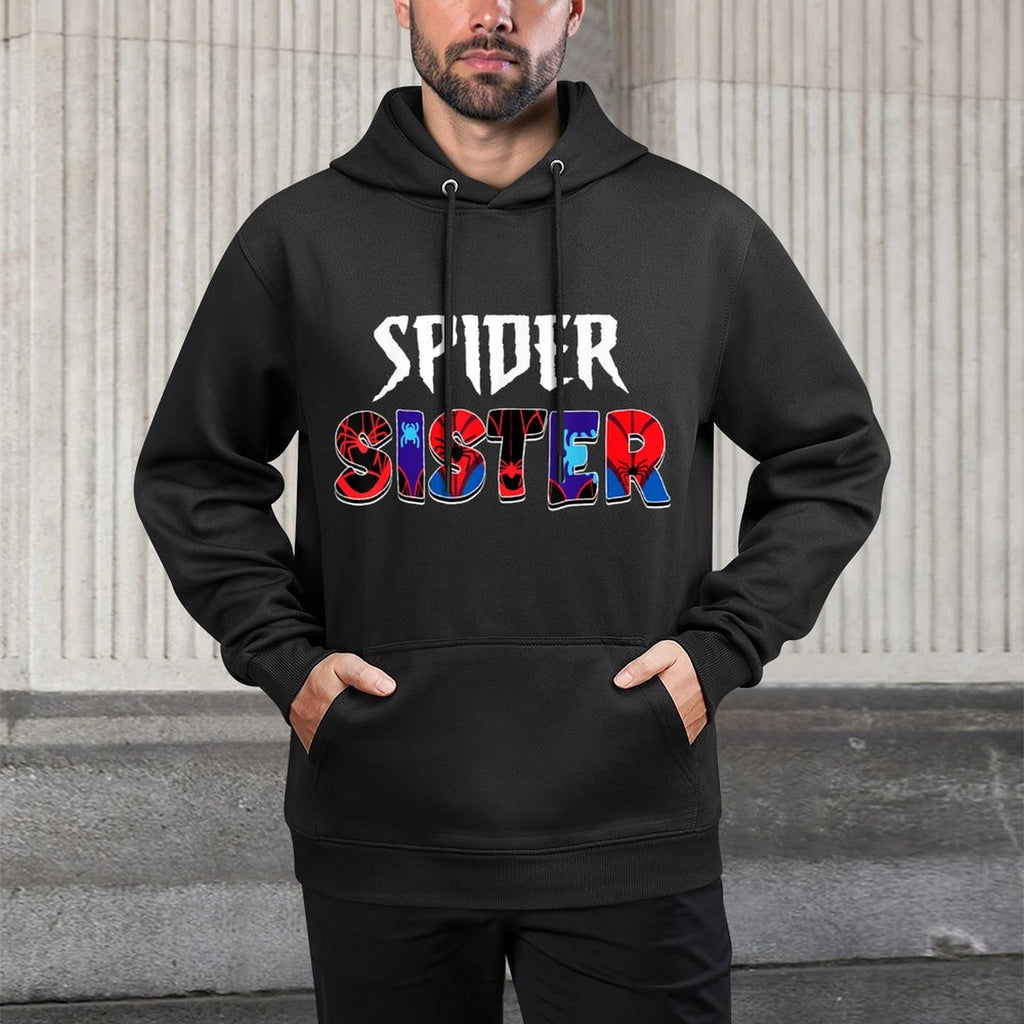 Birthday Party Spider Outfit Spider Sister Kids Girls Shrink-Resistant Hoodie