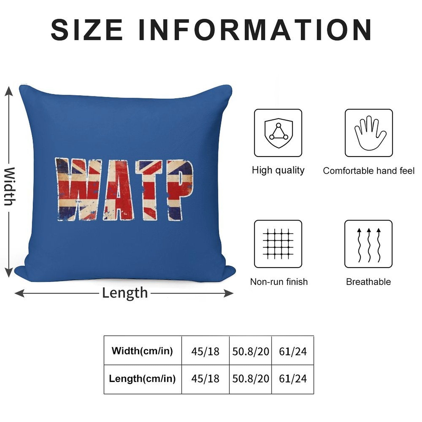 We Are The People - Rangers Soft High-Density Material Throw Pillow