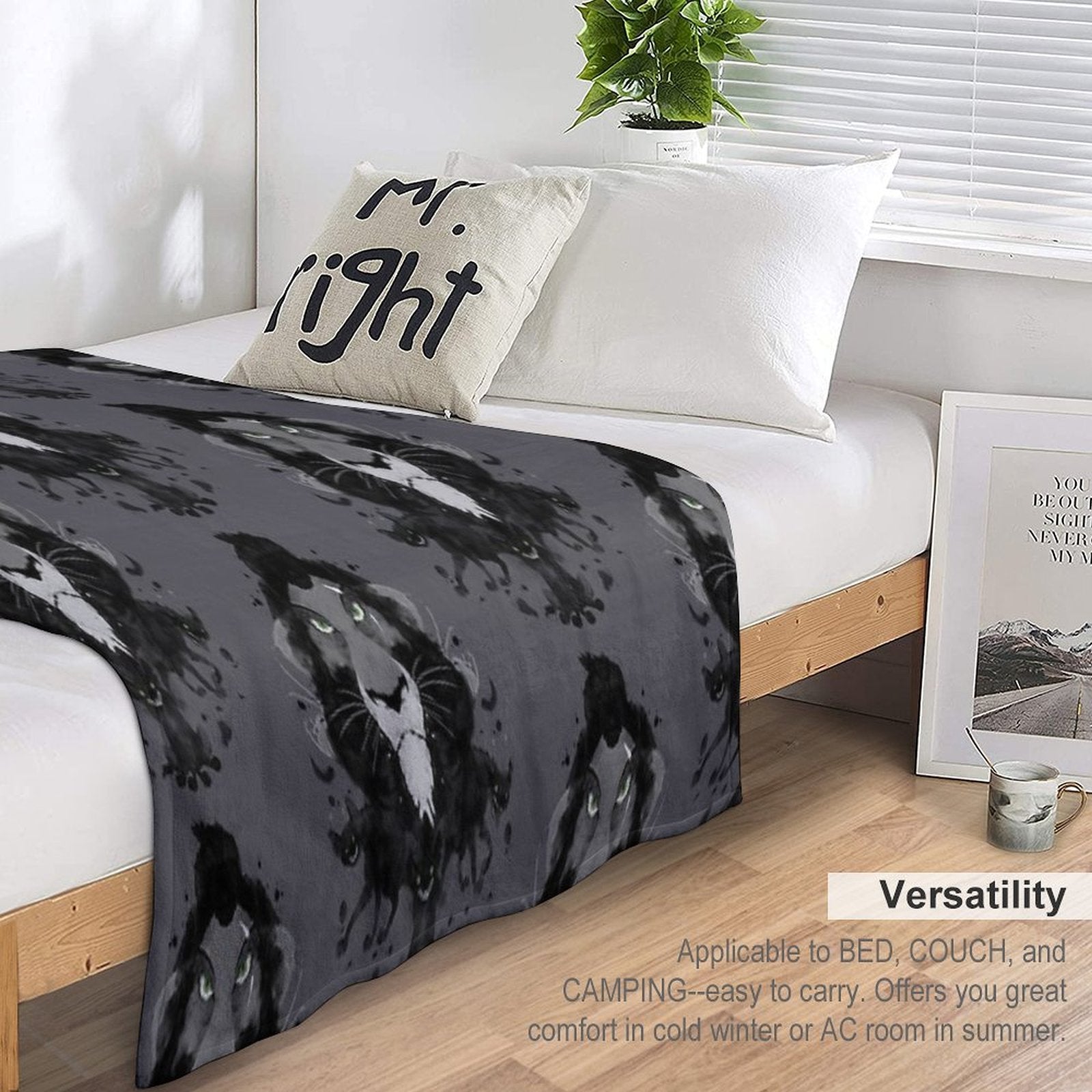 Scar Ink Durable Throw Blanket
