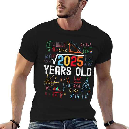 Square Root Of 2025 45th Birthday 45 Years Old Birthday  Breathable T-Shirt