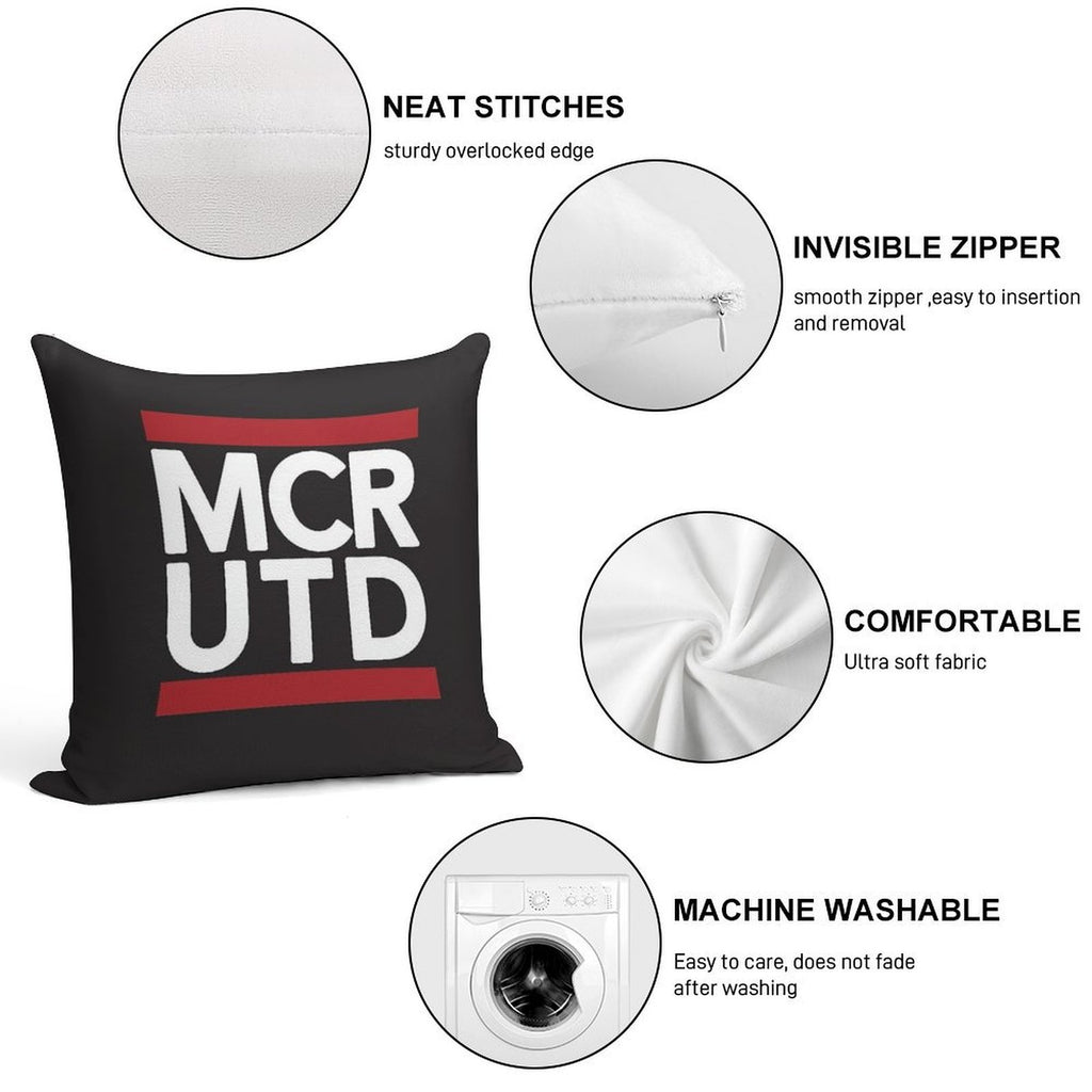 MCR UTD Soft Bedroom Essential Throw Pillow