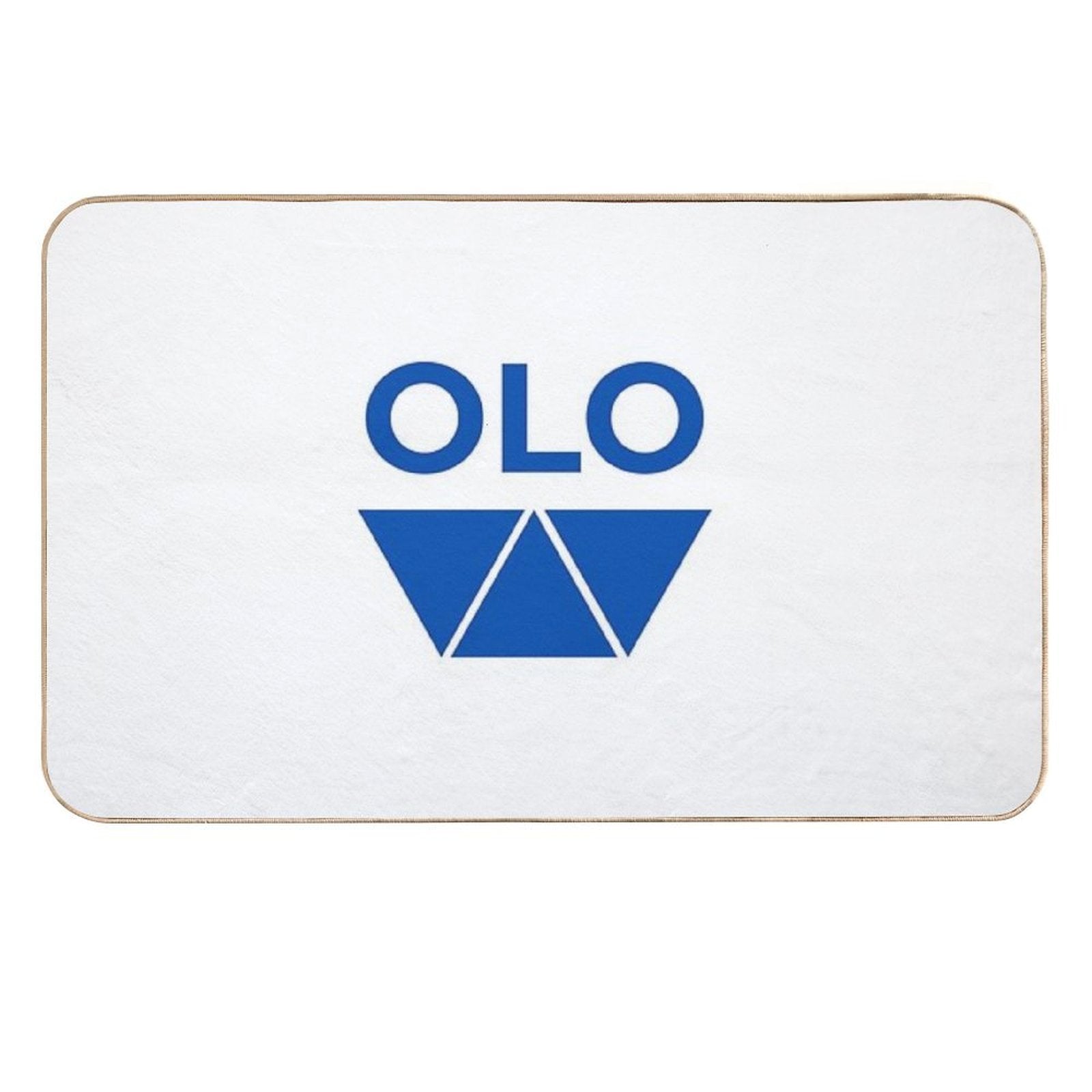 OLO Logo (Blue)  Toxin-Free Bath Mat