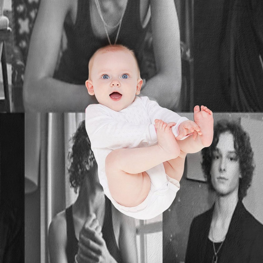 Black And White Mason Thames Collage Versatility Throw Blanket