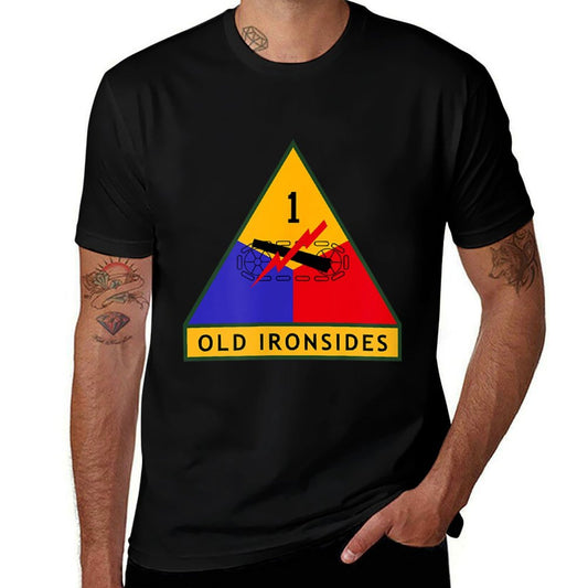 1st Armored Division Army WWII Old Ironsides  Odor-resistant T-Shirt