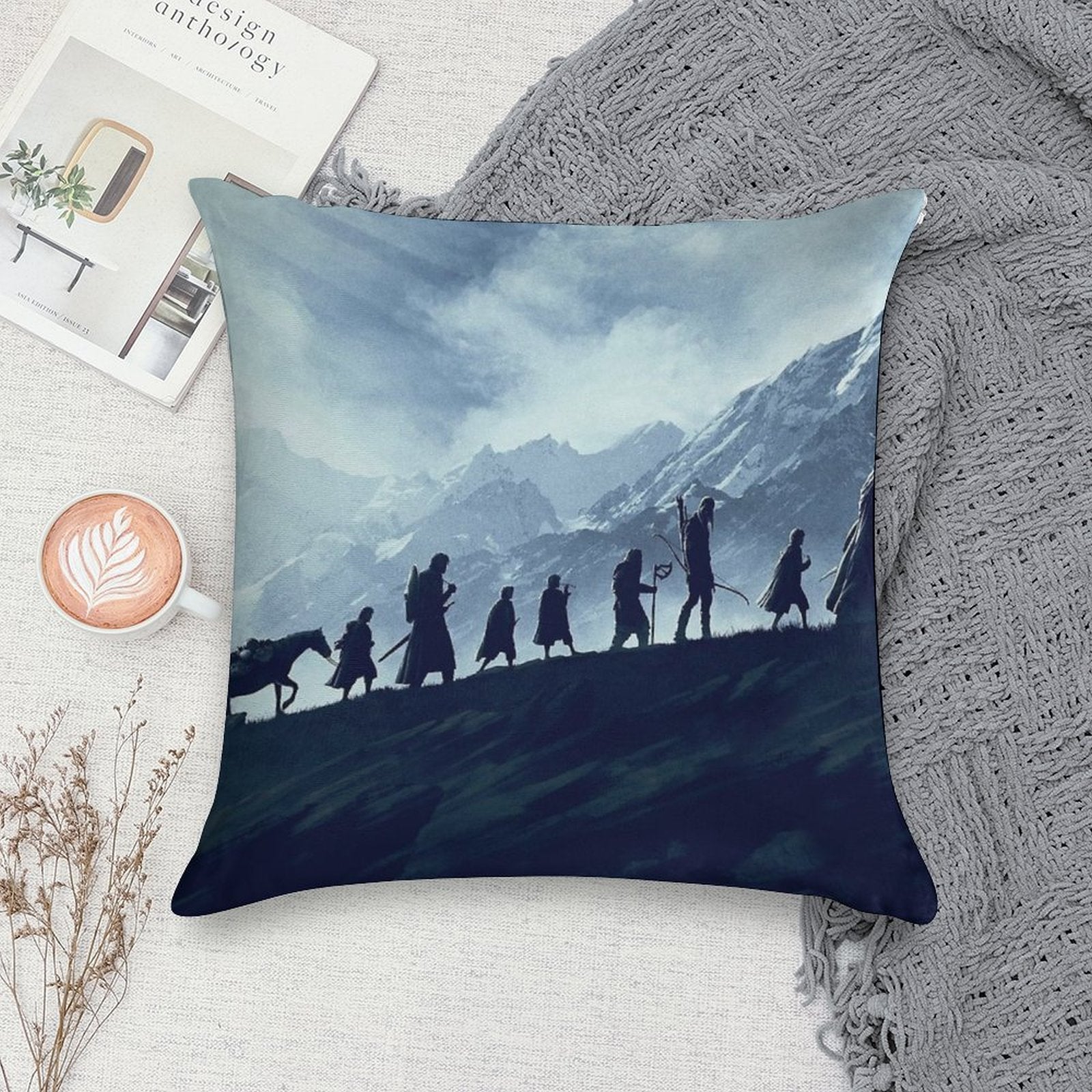 Fellowship Holy Soft High-Density Material Throw Pillow