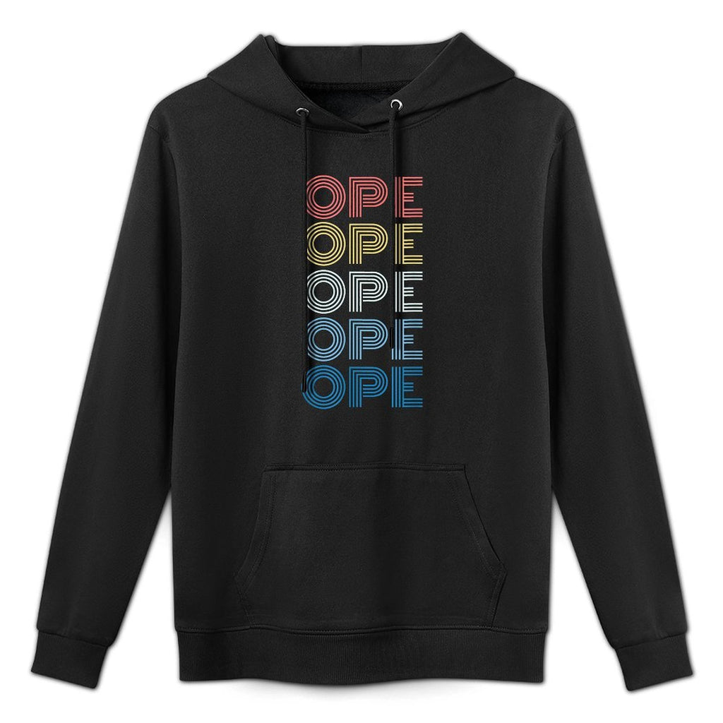 Ope! Funny Midwestern Sorry Retro Midwest Saying Phrase Machine Washable Hoodie