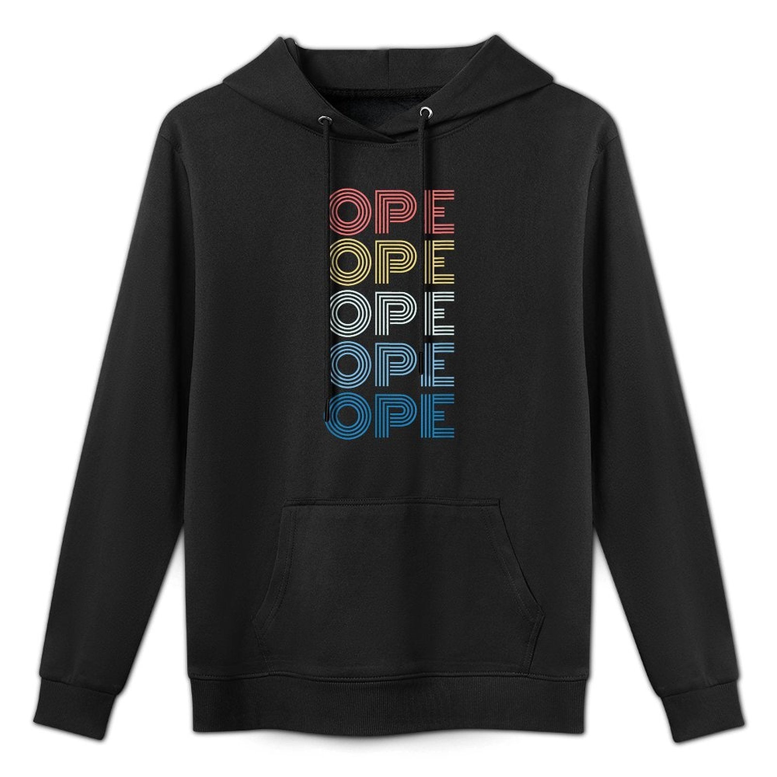 Ope! Funny Midwestern Sorry Retro Midwest Saying Phrase Machine Washable Hoodie
