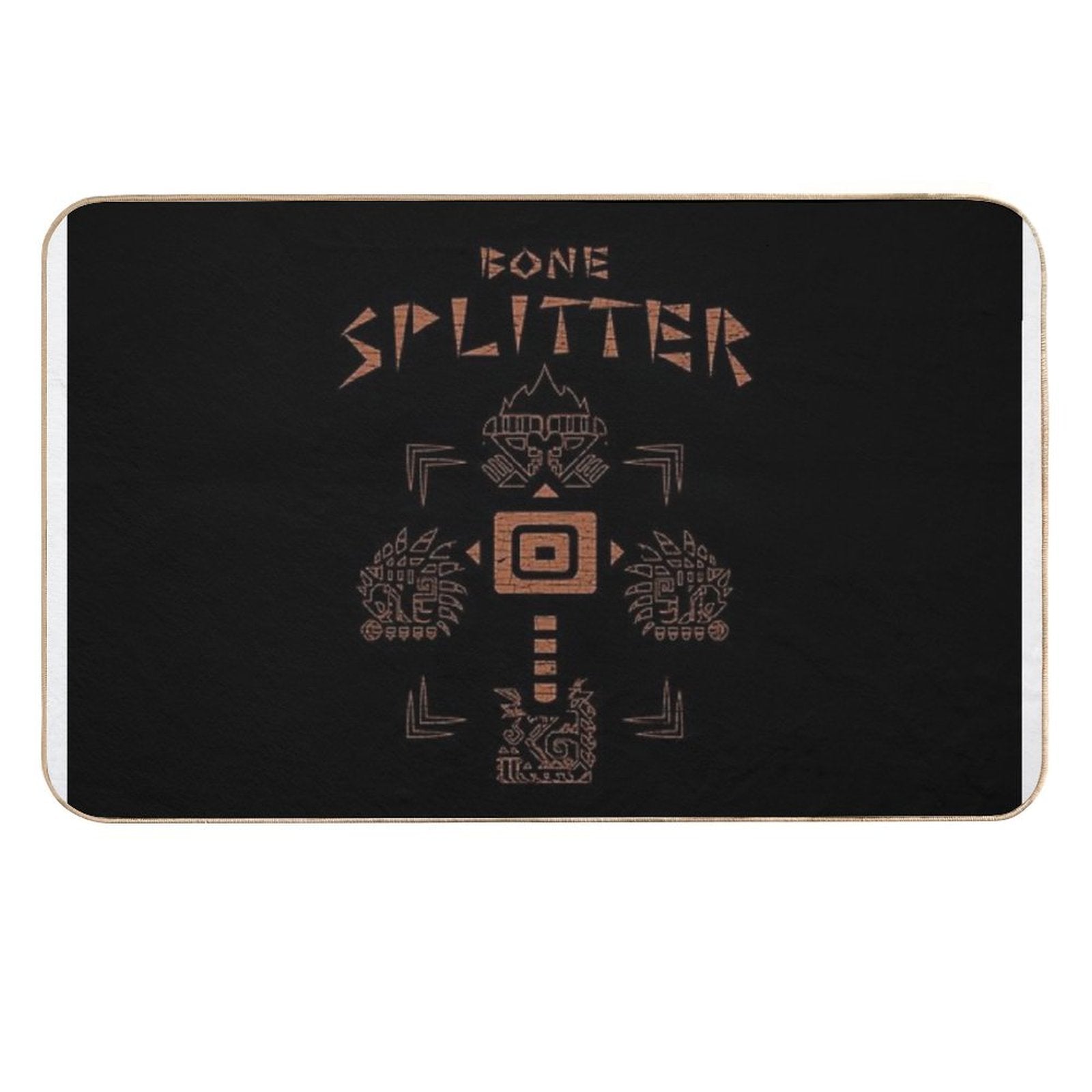 Monster Hunter Hammer  Pet-Safe Bath Mat