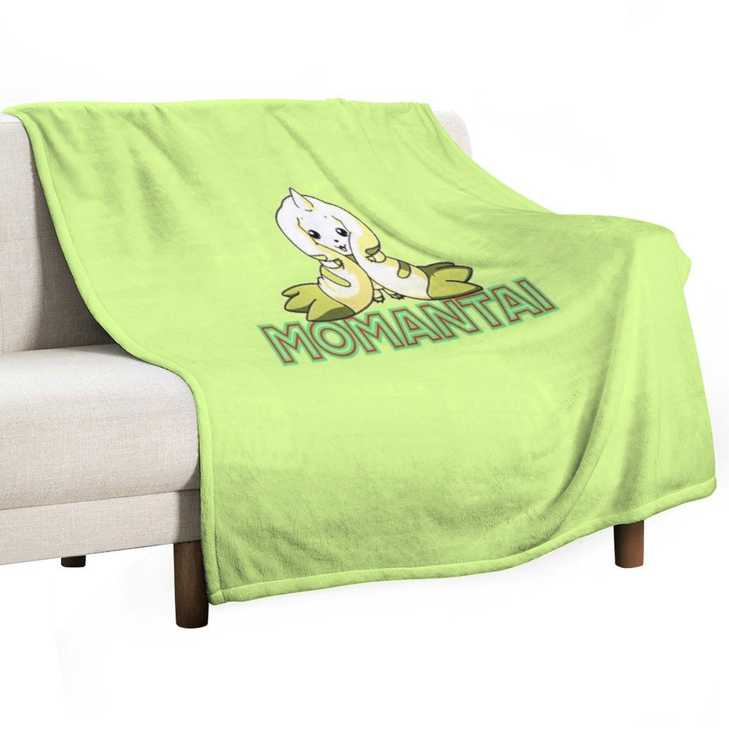 Momantai Terriermon Anti-pilling Throw Blanket