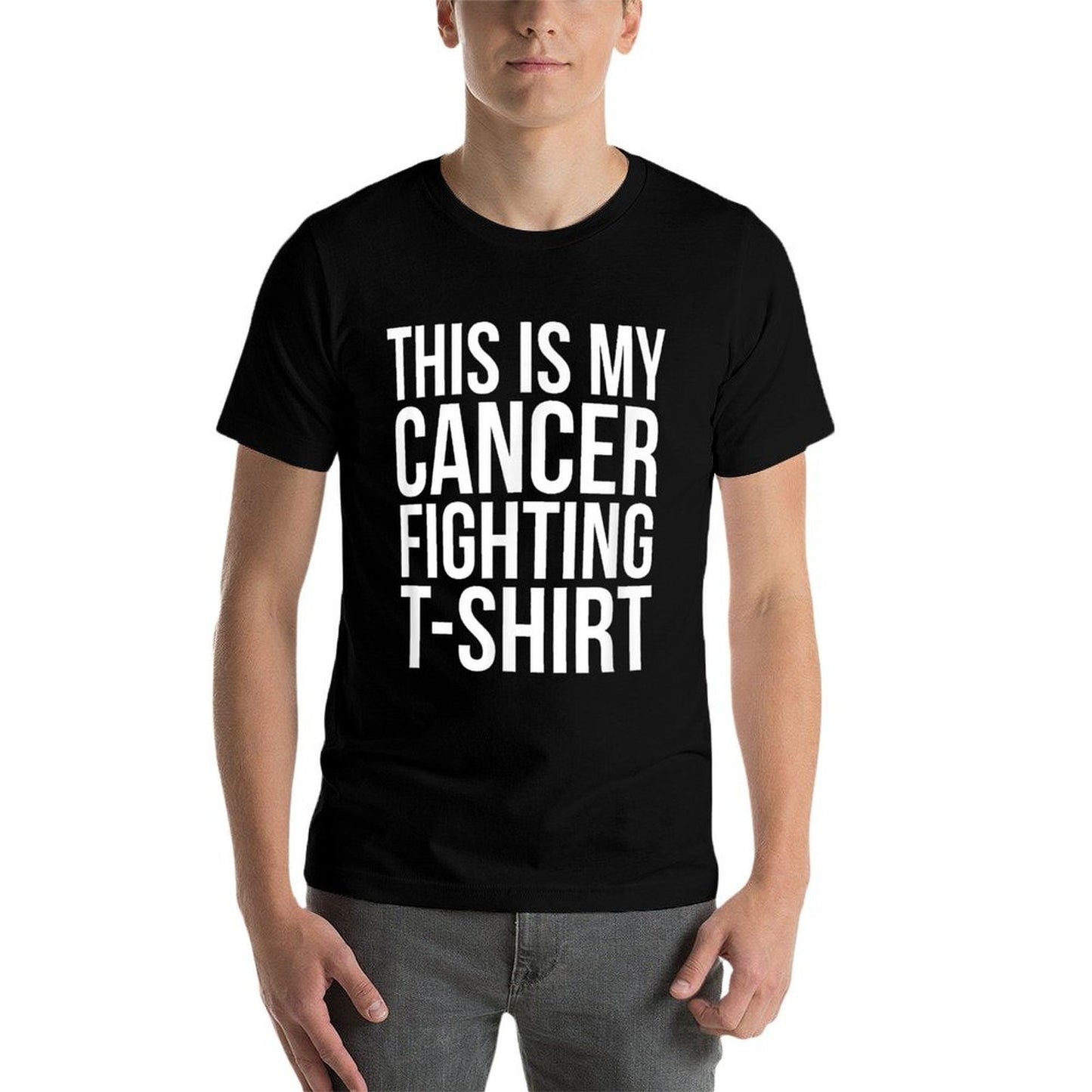 This Is My Cancer Fighting  Odor-resistant T-Shirt