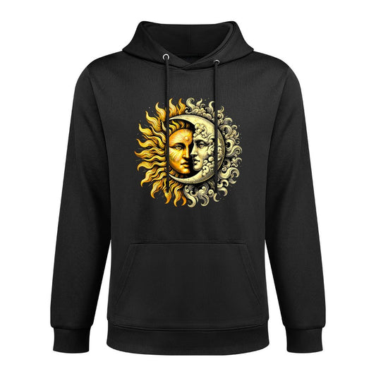 Sun And Moon Yin Yang Shape Retention Hoodie