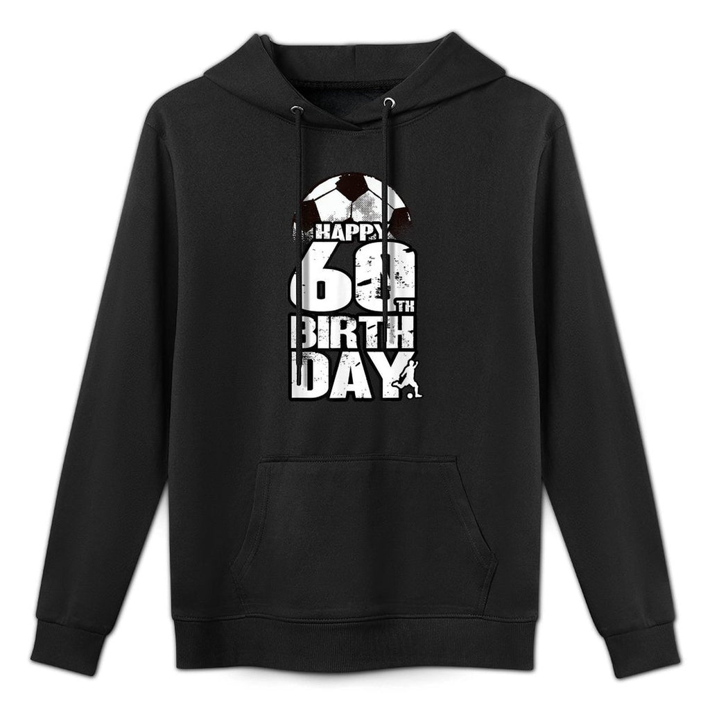 60 Years Old Vintage Soccer 60th Birthday Customizable Surface Hoodie