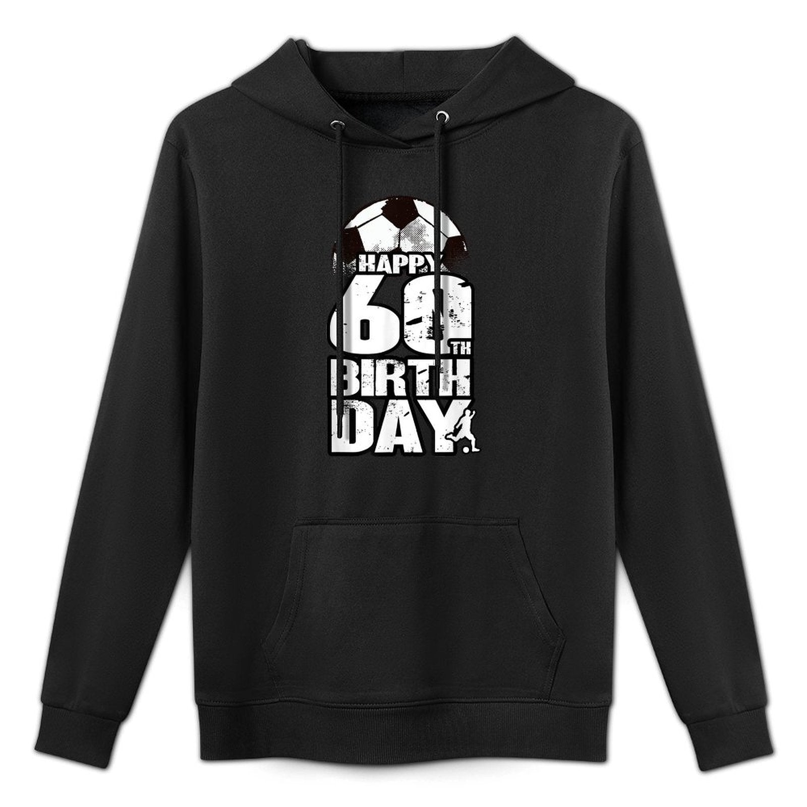 60 Years Old Vintage Soccer 60th Birthday Customizable Surface Hoodie
