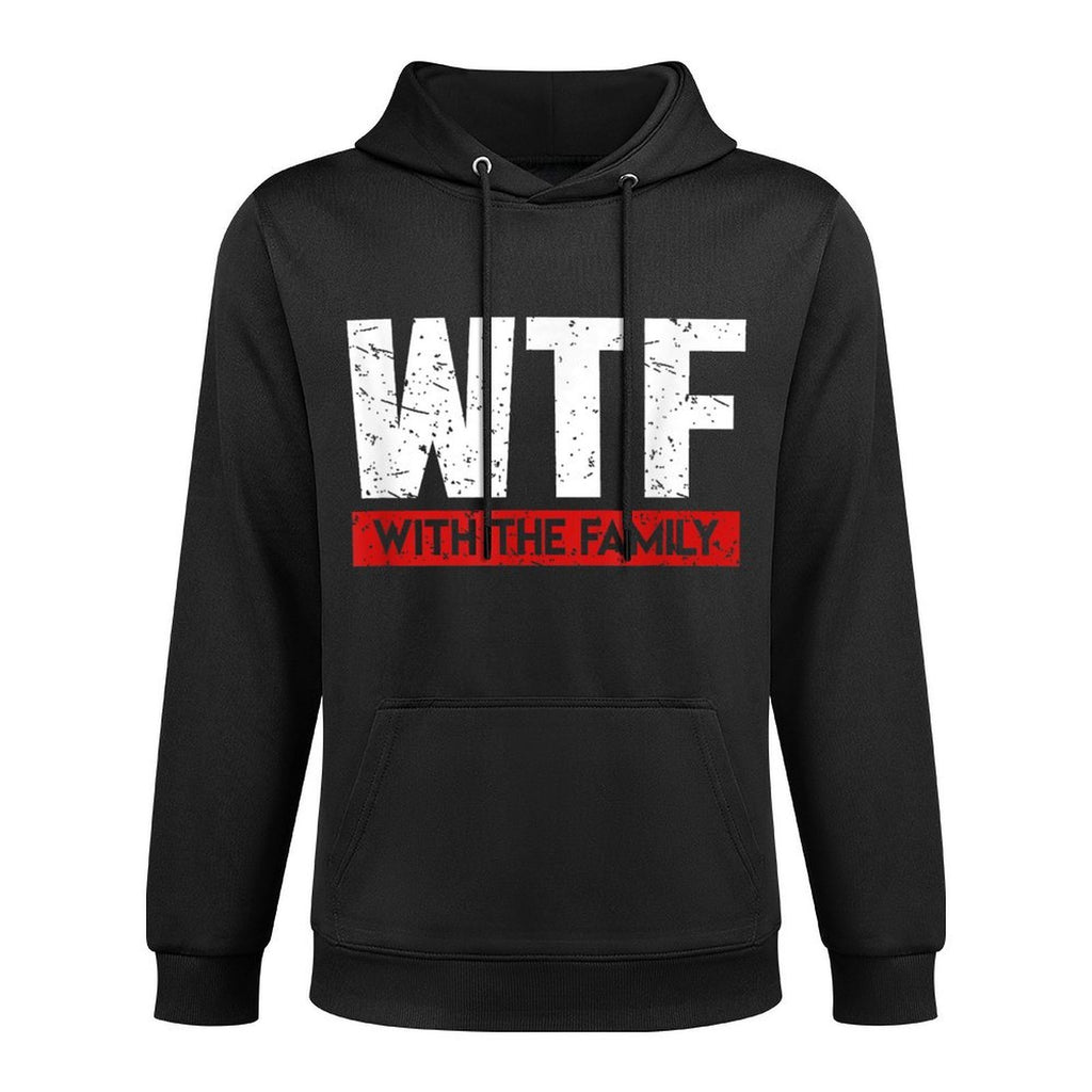 WTF With The Family On Vacation Funny Gag Gift All-Day Comfort Hoodie