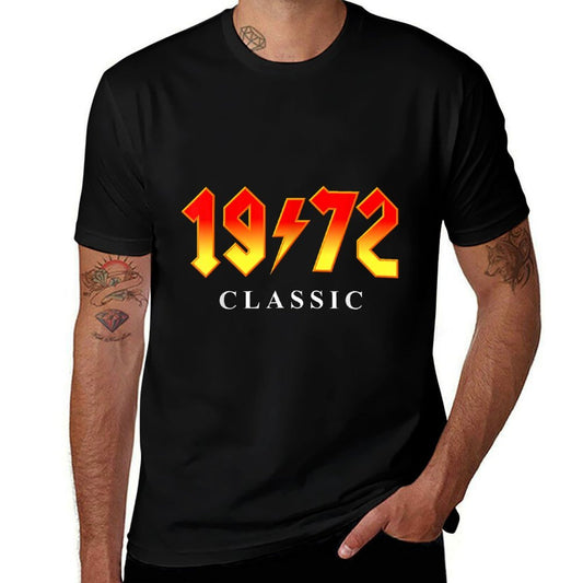 1972 Classic Rock 50th Birthday  Wrinkle-resistant T-Shirt