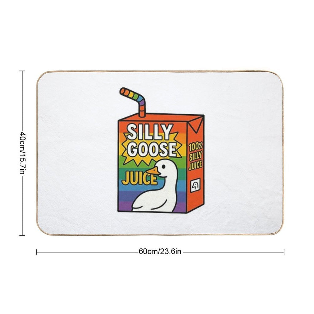 Silly Goose Juice  High-Traffic Bath Mat