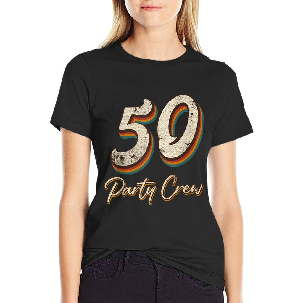50 Party Crew - 50th Birthday  Durable T-Shirt