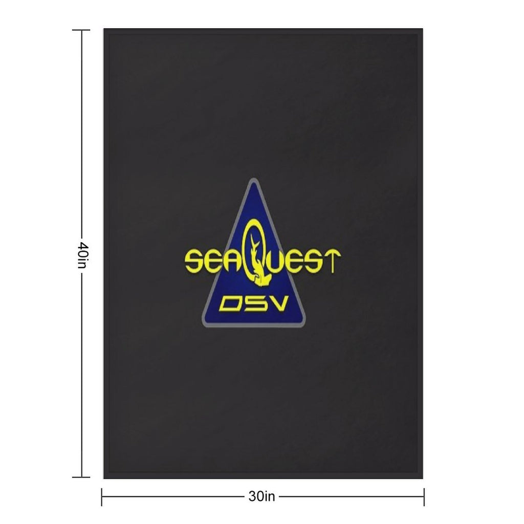 SeaQuest DSV Logo Comfort Throw Blanket