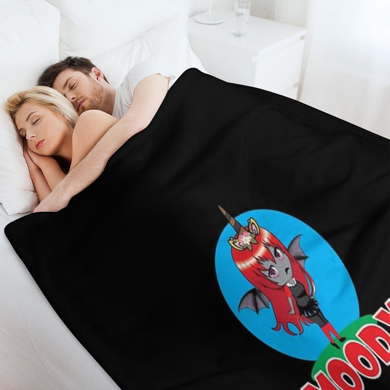 Iamsanna Moody Shrink-resistant Throw Blanket