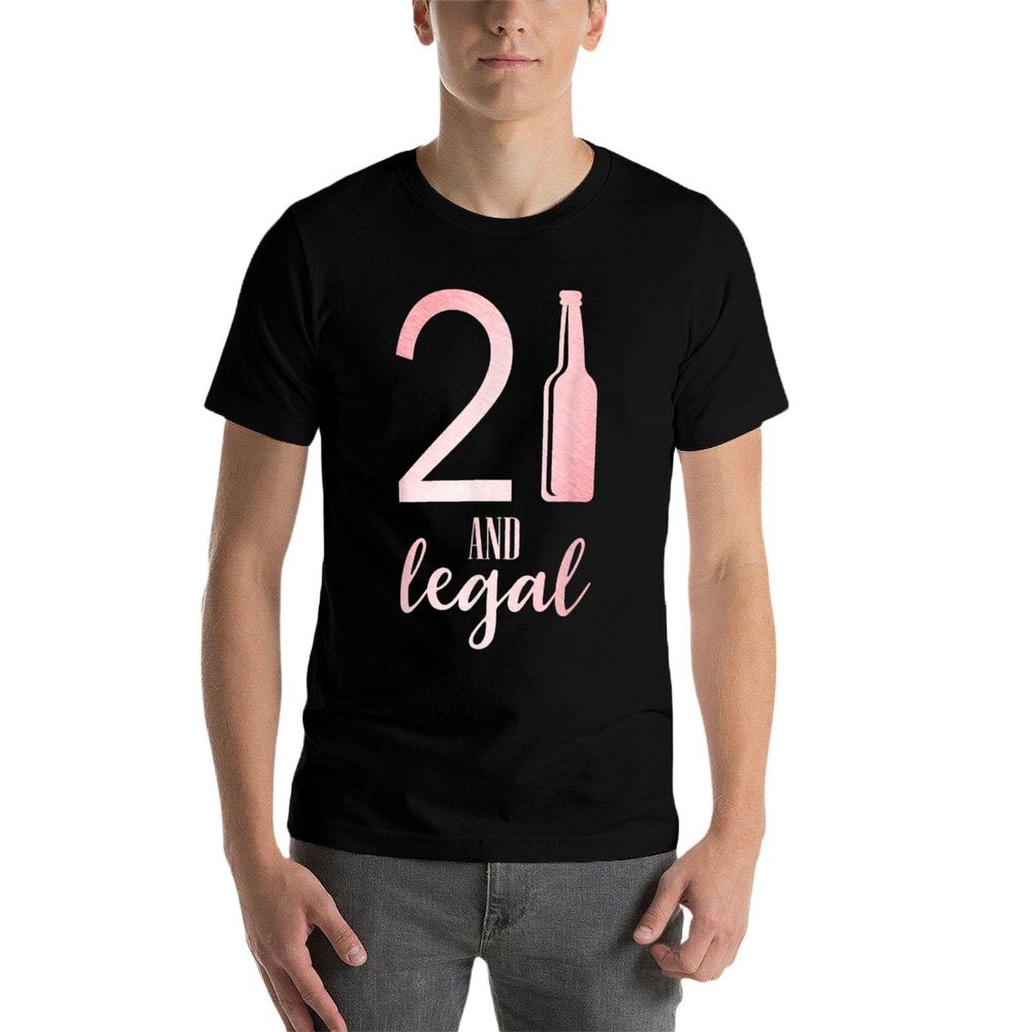 21st Birthday T Funny 21st Birthday Gift  Affordable Price T-Shirt