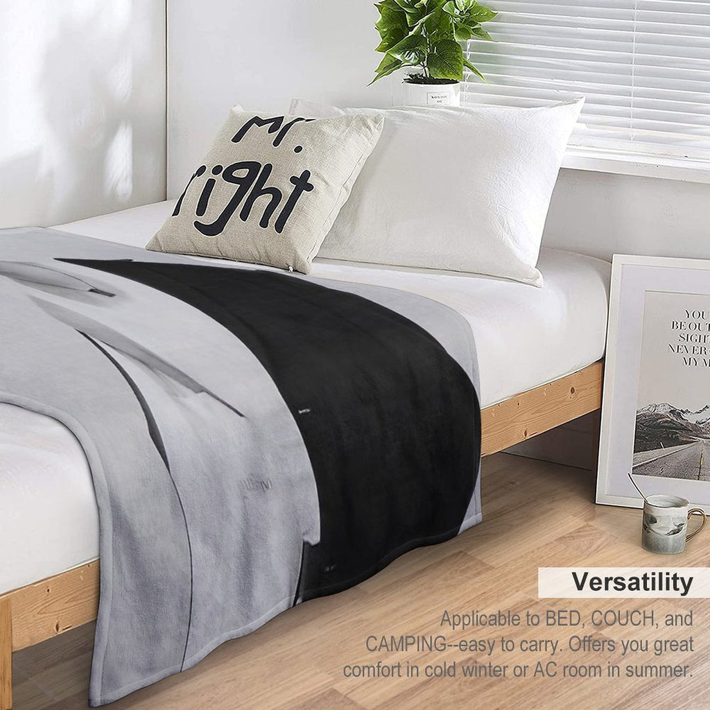 Min Yoongi BTS Suga Agust D Monochrome All-season Throw Blanket