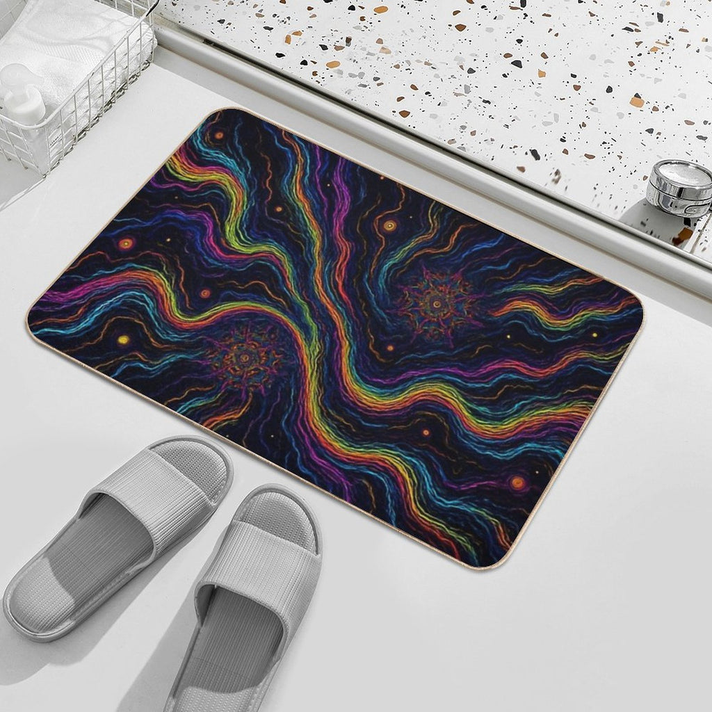 Serpent Streams  Versatile Bath Mat