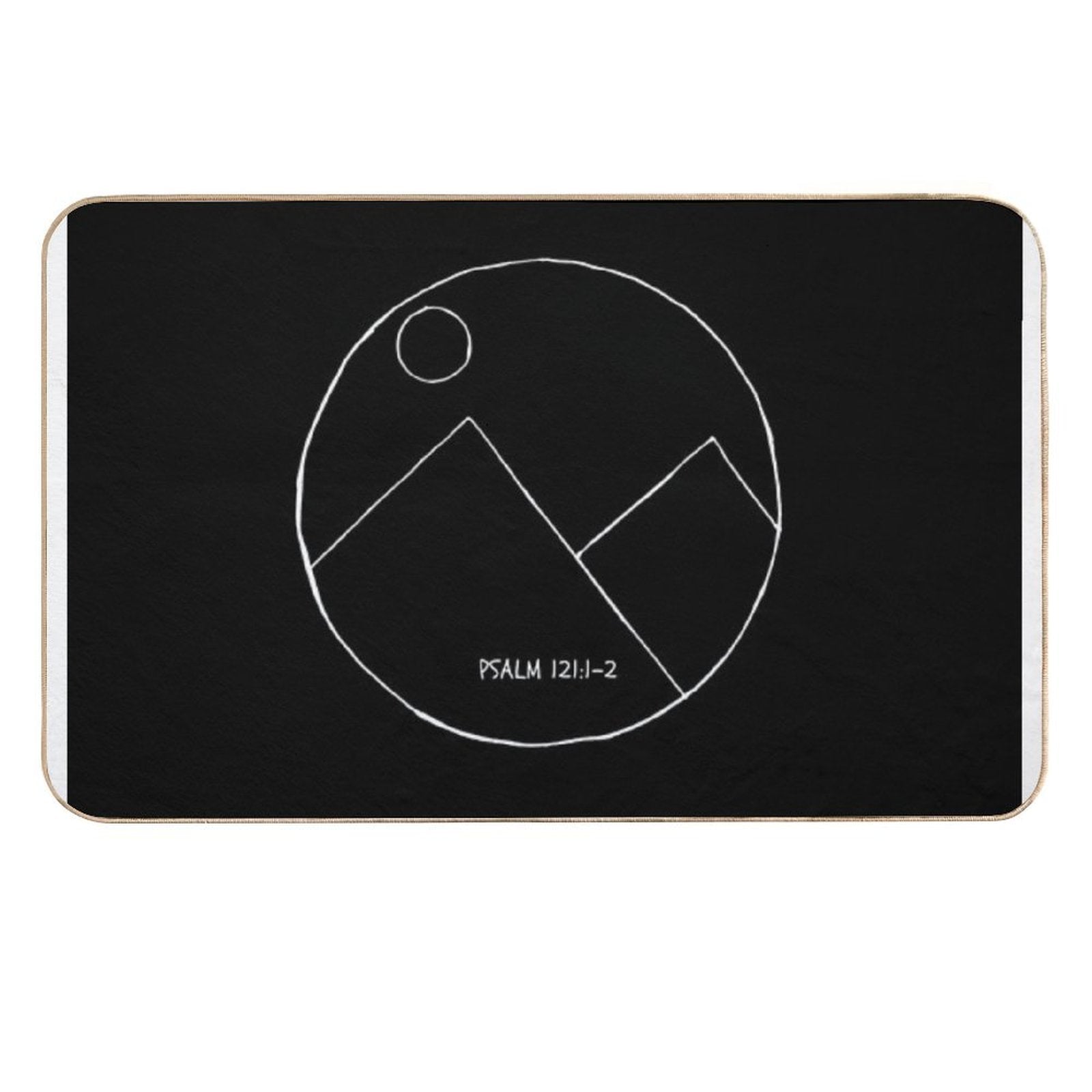 Psalm 1211-2  Non-Slip Bath Mat