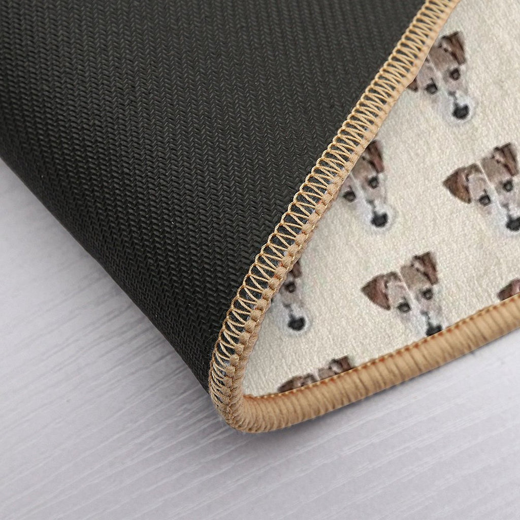 Stephen The Anxious Adventurer – Dog Mugshot  Multi-Purpose Bath Mat