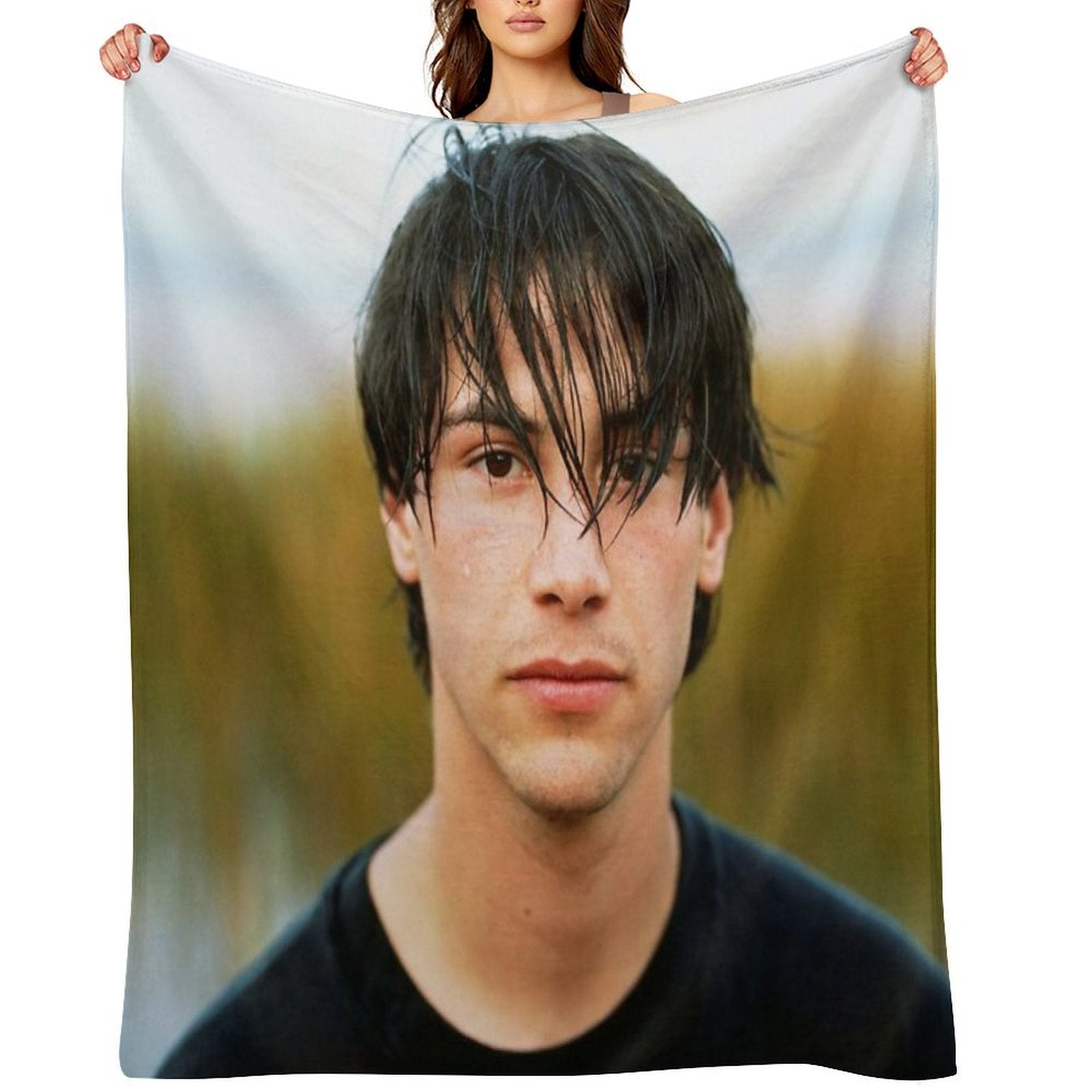 Keanu  Reeves Quick-dry Throw Blanket