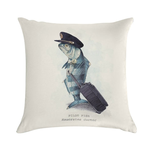 The Pilot Soft Reinforced Edging Throw Pillow