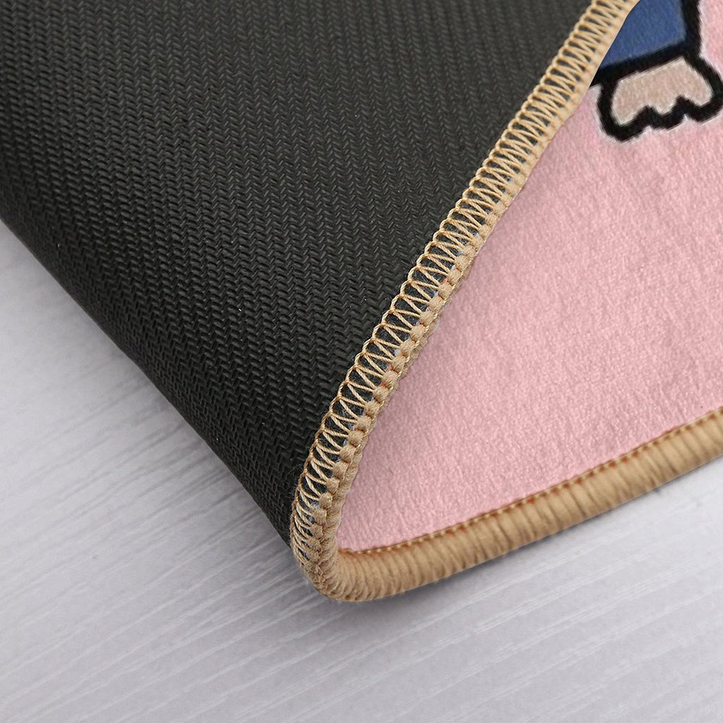 Mousey Mouse  Fade-Resistant Bath Mat