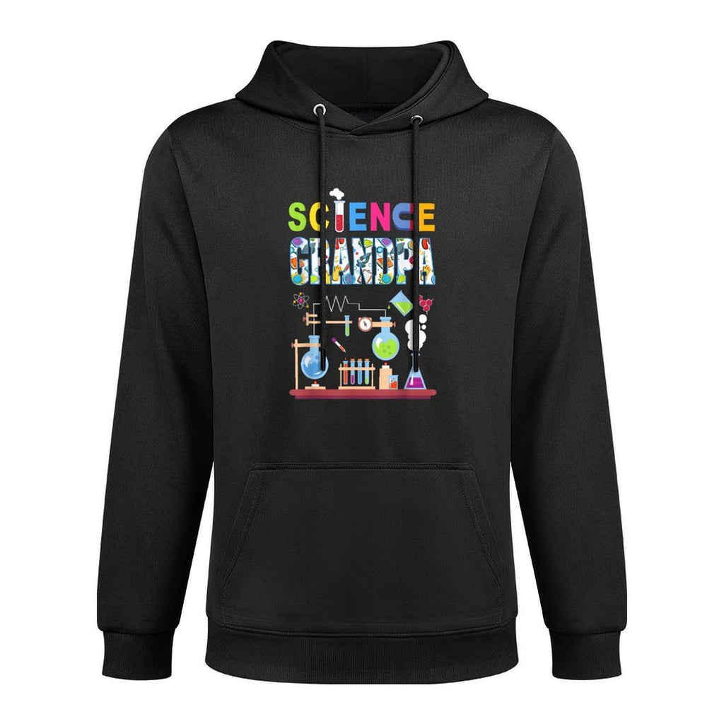Science Grandpa Family Science Birthday Party Matching Customizable Surface Hoodie