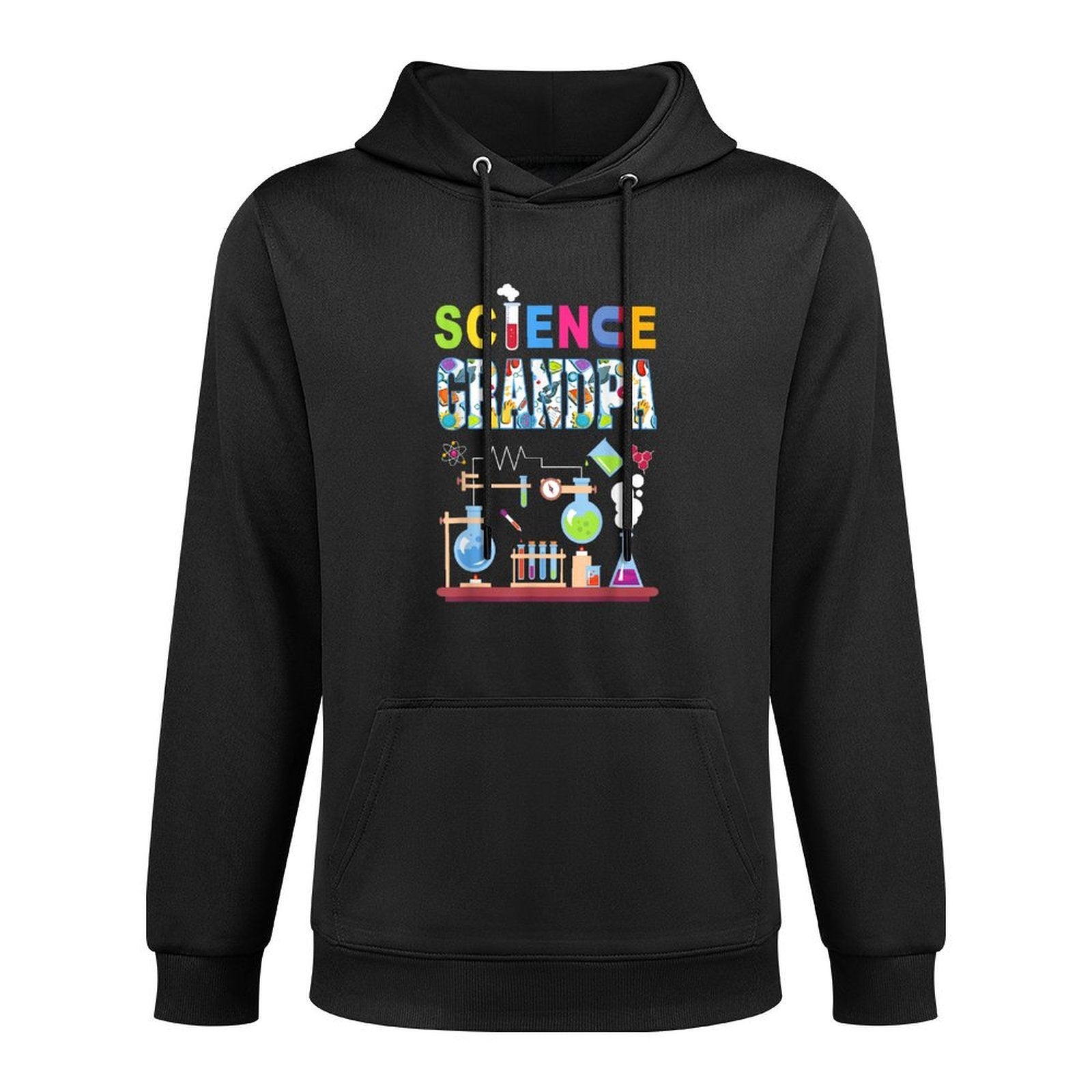 Science Grandpa Family Science Birthday Party Matching Customizable Surface Hoodie