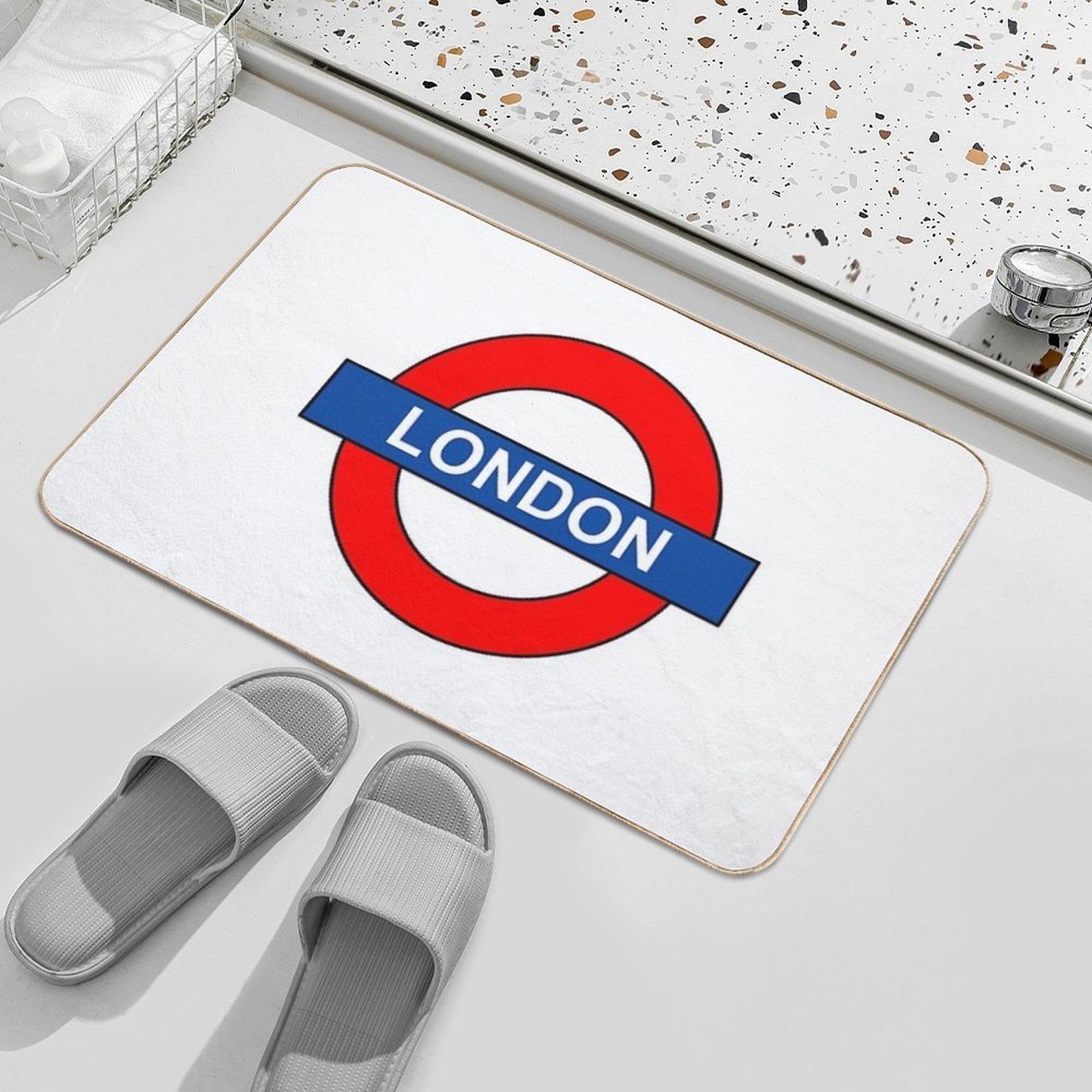 London Tube  Absorbent Bath Mat