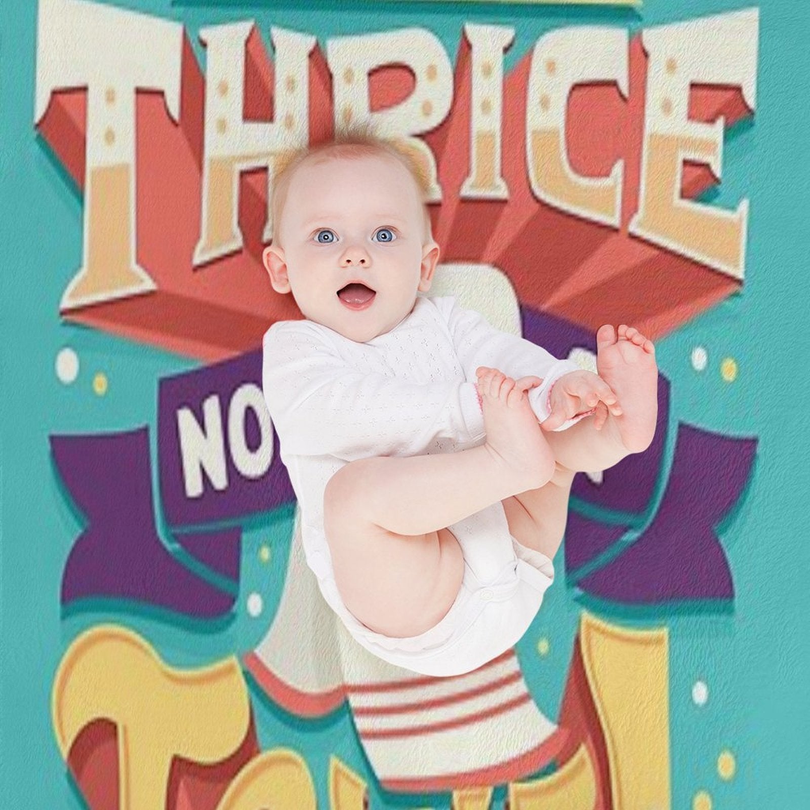 I Have Asked You Thrice Premium Throw Blanket