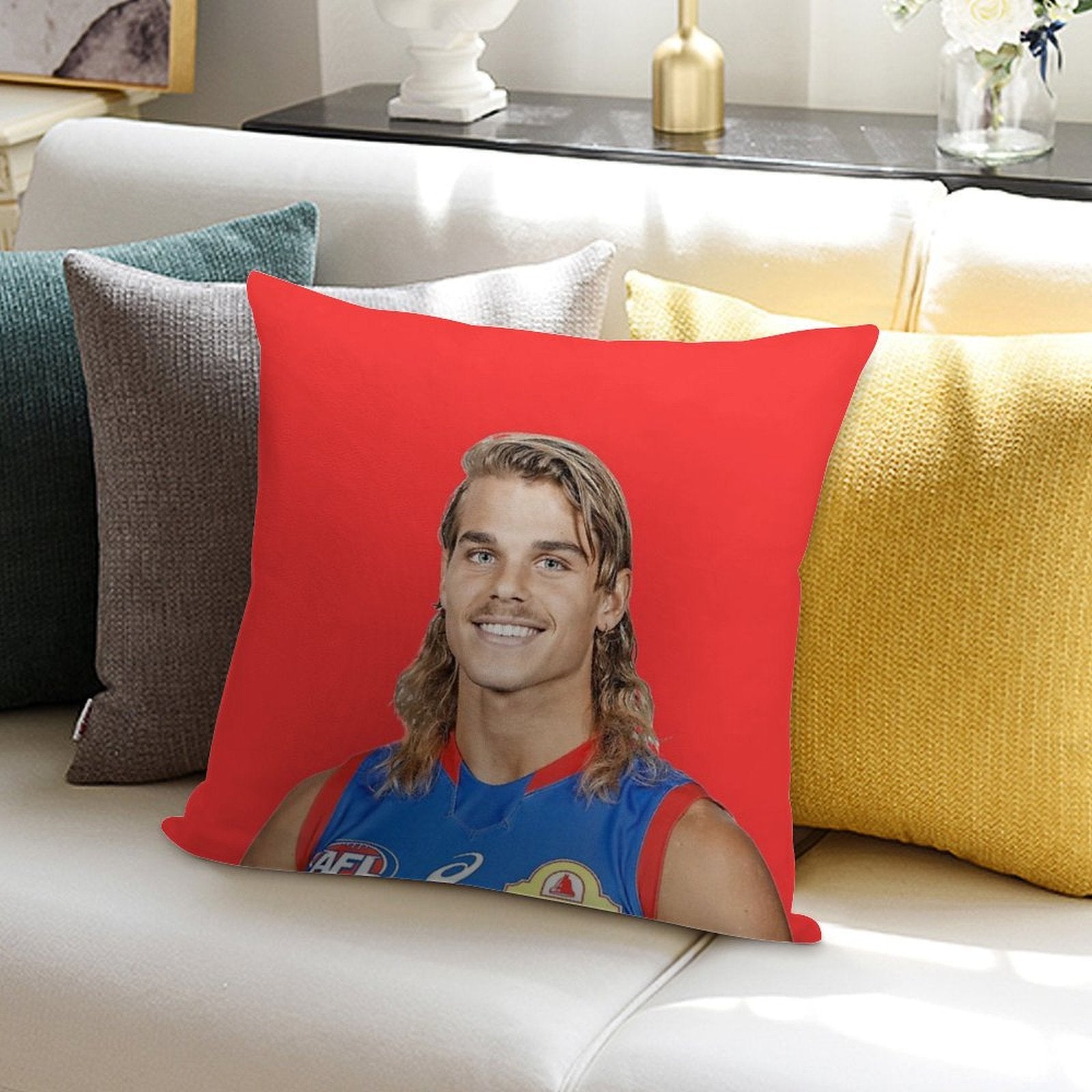 Bailey Smith Soft Washable Throw Pillow