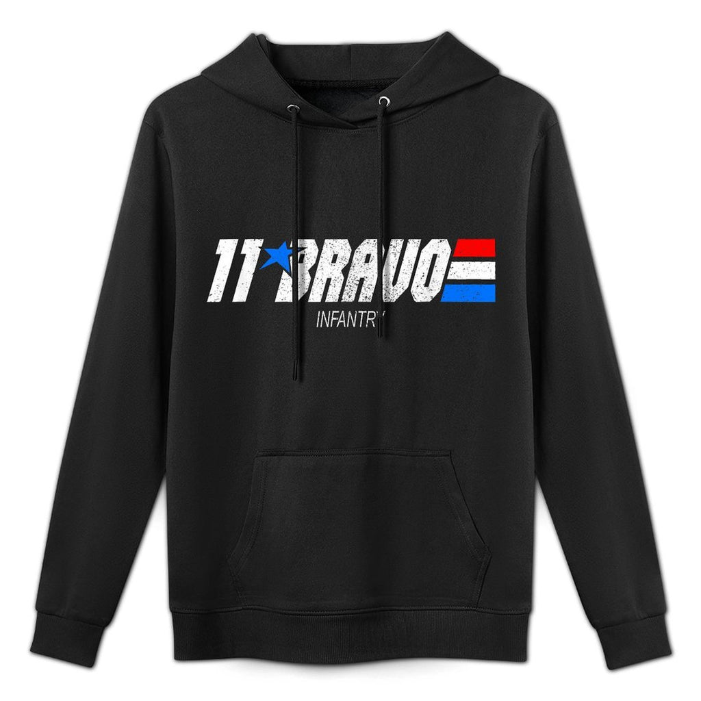 11-Bravo Infantry Vintage MOS Machine Washable Hoodie