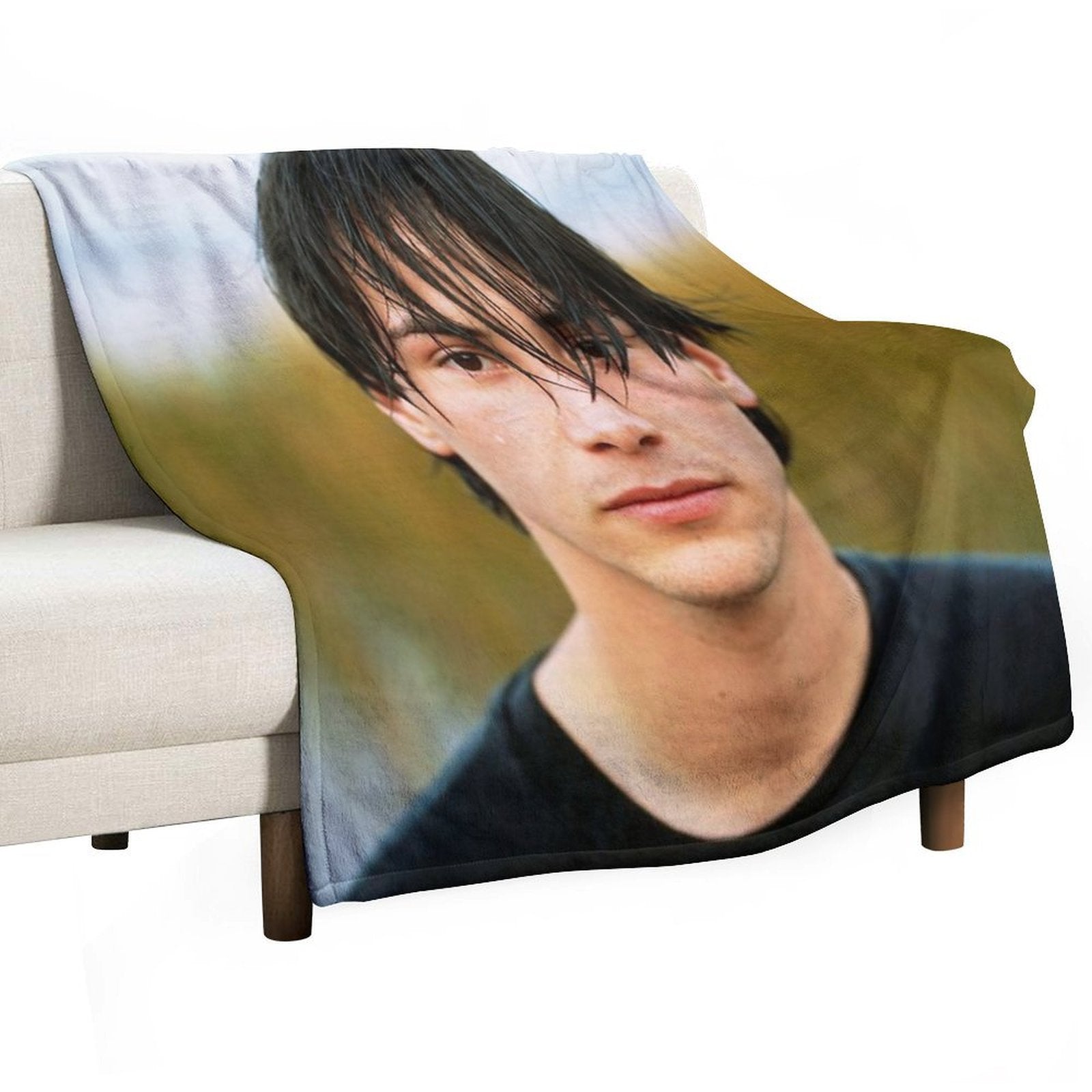 Keanu  Reeves Quick-dry Throw Blanket