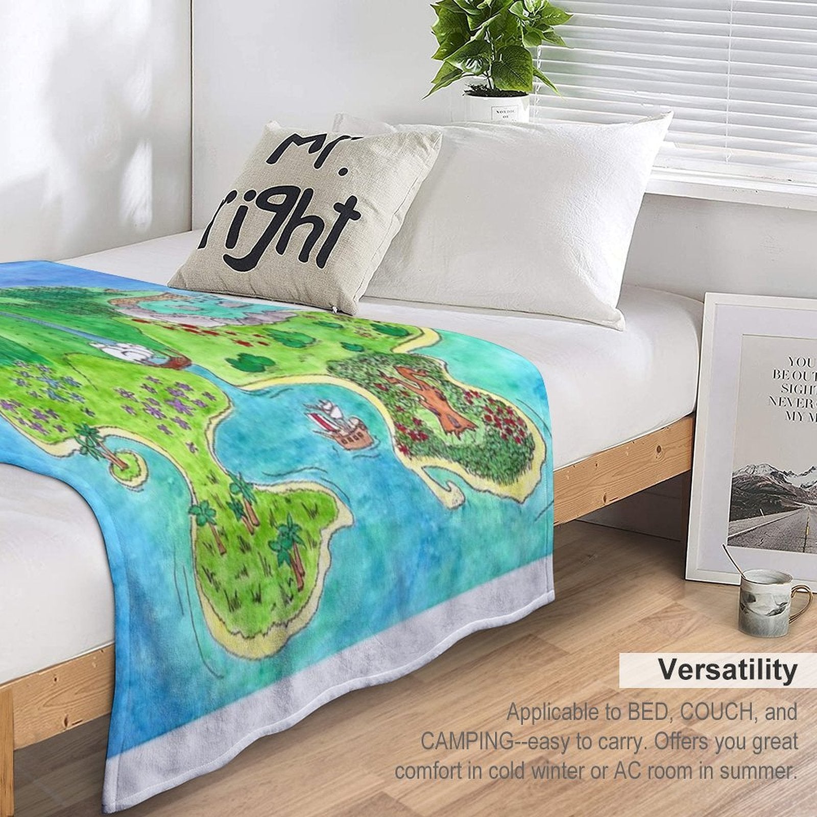 Neverland Compact Throw Blanket