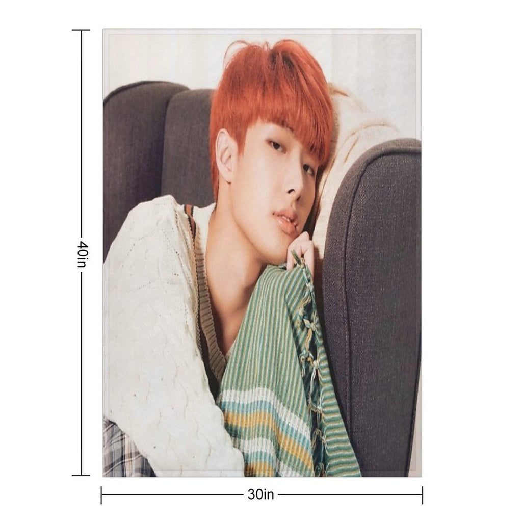 Ateez Mingi Easy Care Throw Blanket