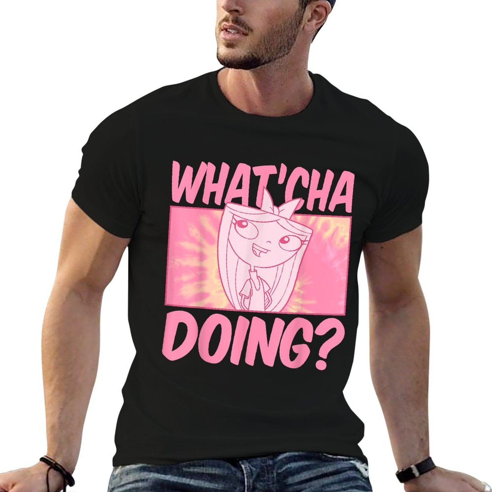 Disney Phineas And Ferb Whatcha Doing  Soft T-Shirt