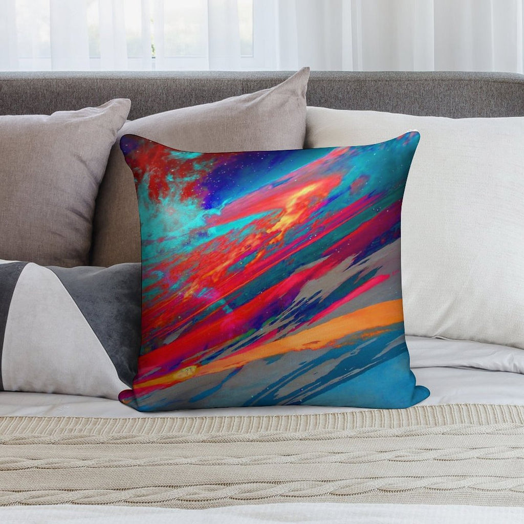 Nebula Soft Warmth Comfort Throw Pillow