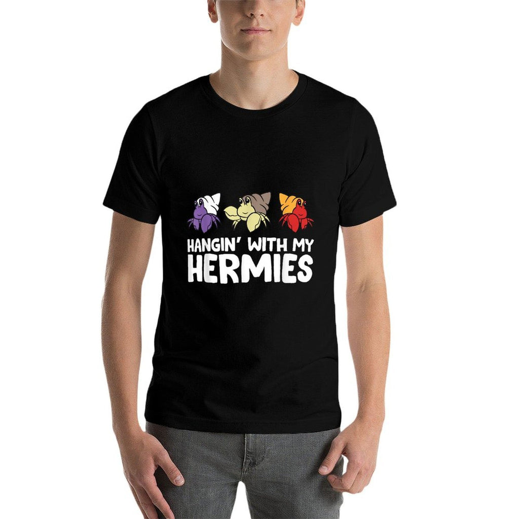 Funny Hermit Crabs Lover Gifts Hermit Crab Owner - Black, Small - Casual Humorous Pet - Unisex-Hermit Crab Lovers  Moisture-wicking T-Shirt
