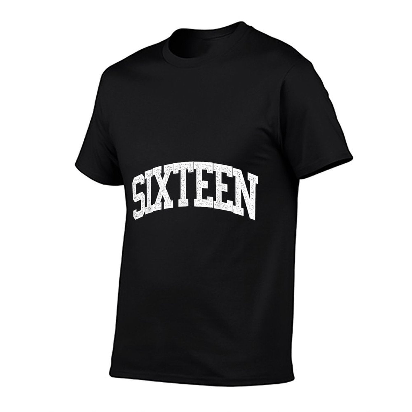 Sixteen Minimalist 16th Birthday Design 16-Year-Old  Soft T-Shirt
