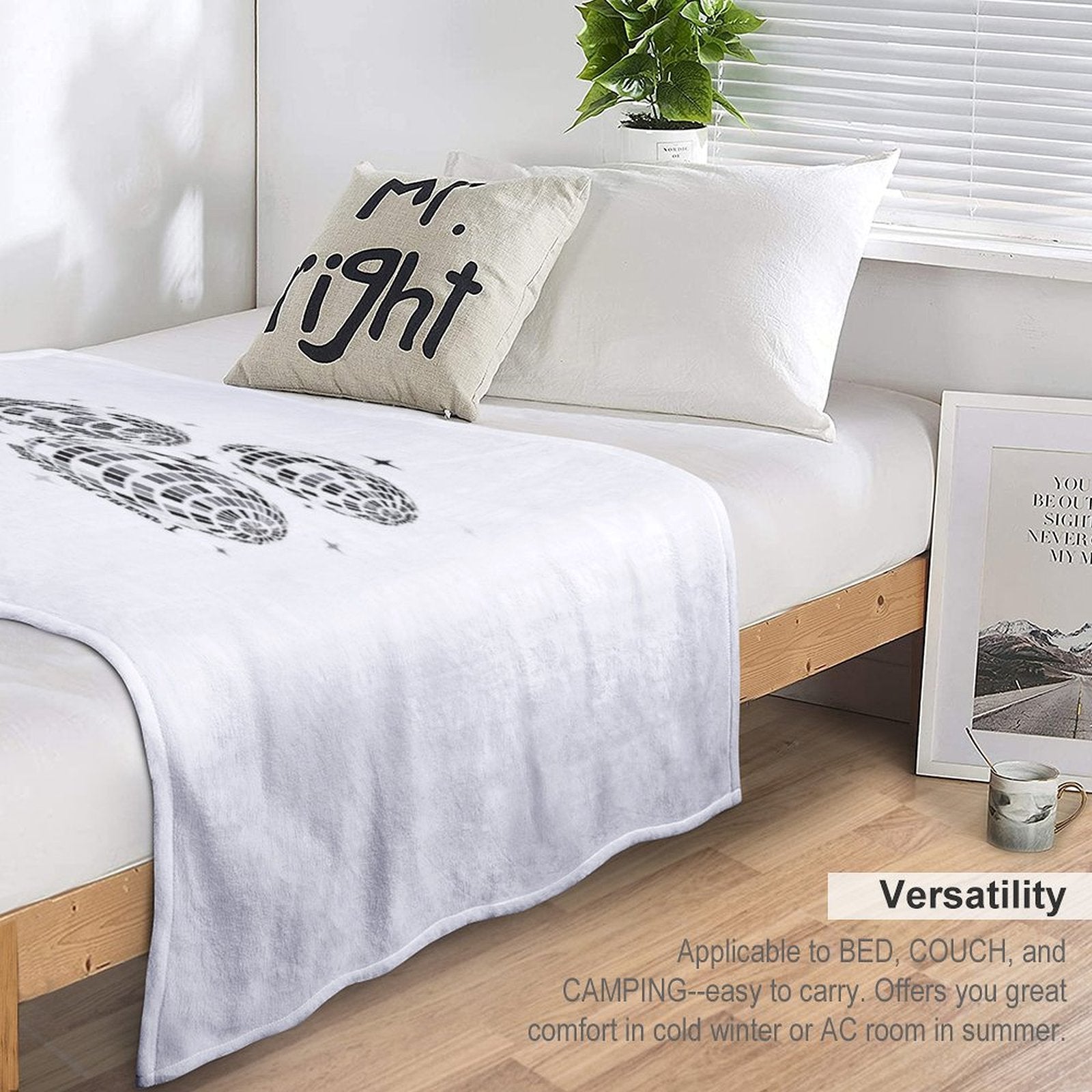 Mirrorball Velvety-soft Throw Blanket