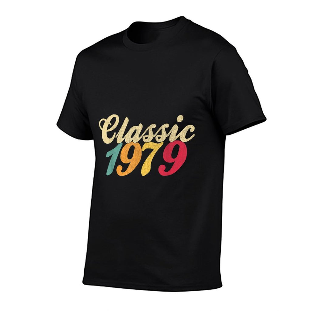 40th Birthday Gifts 1979 Funny Retro 40 Mens Womens Classic  Quick-drying T-Shirt