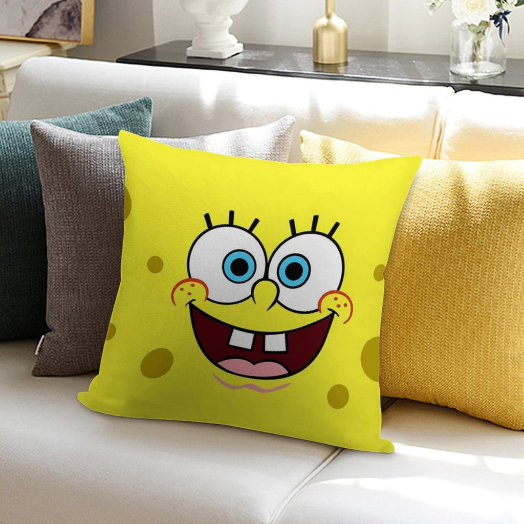 Spongebob Soft Reinforced Edging Throw Pillow