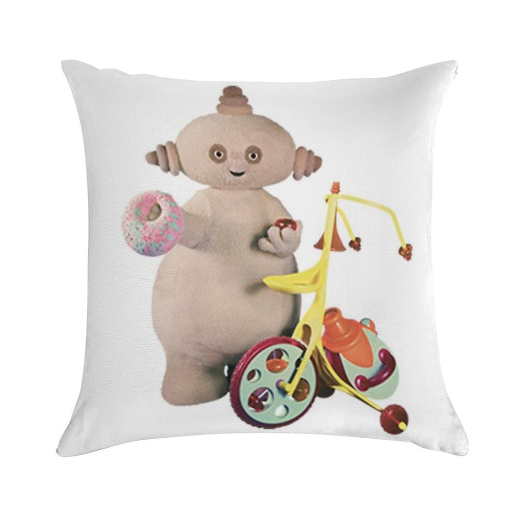 Makka Pakka Soft Fade-Resistant Throw Pillow