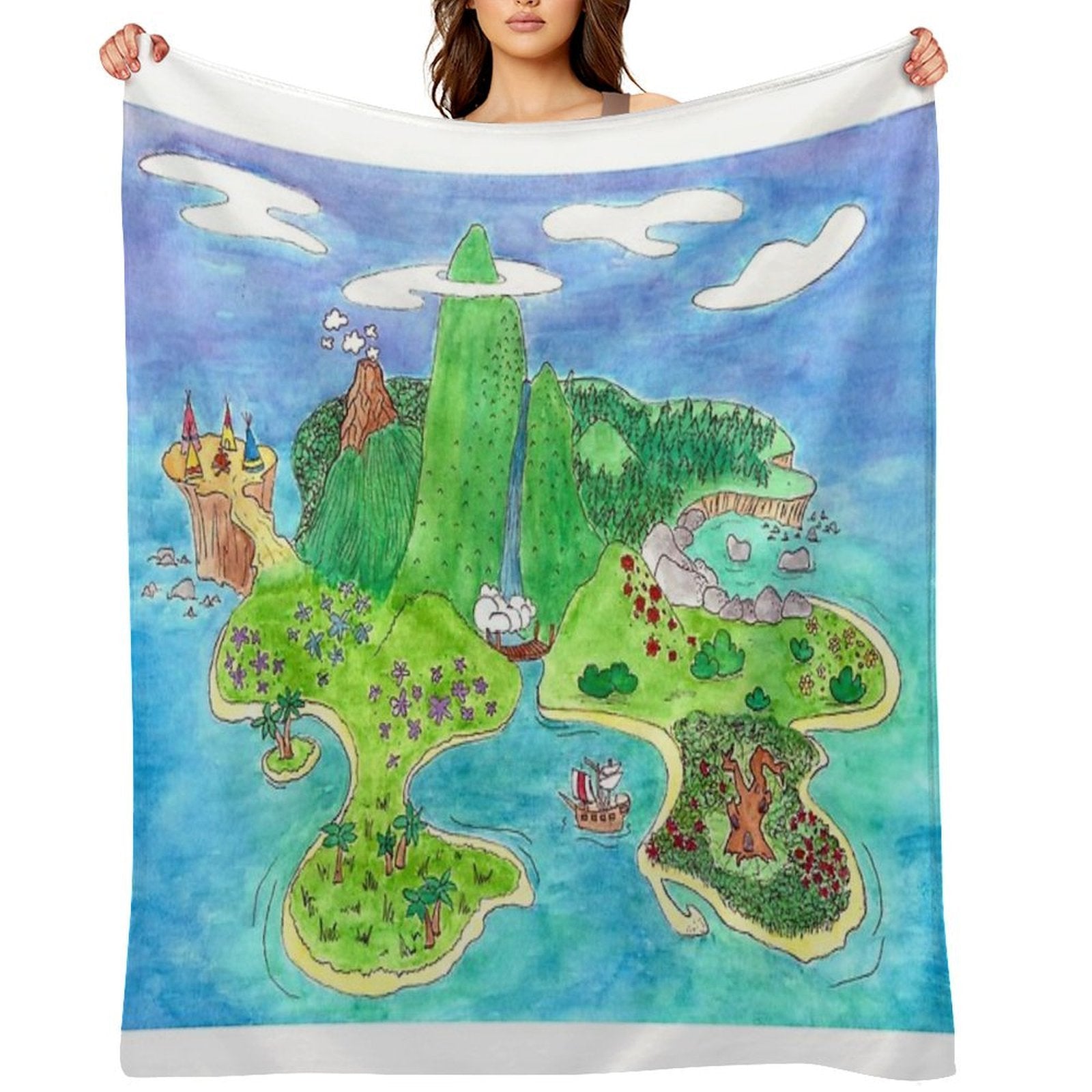 Neverland Compact Throw Blanket