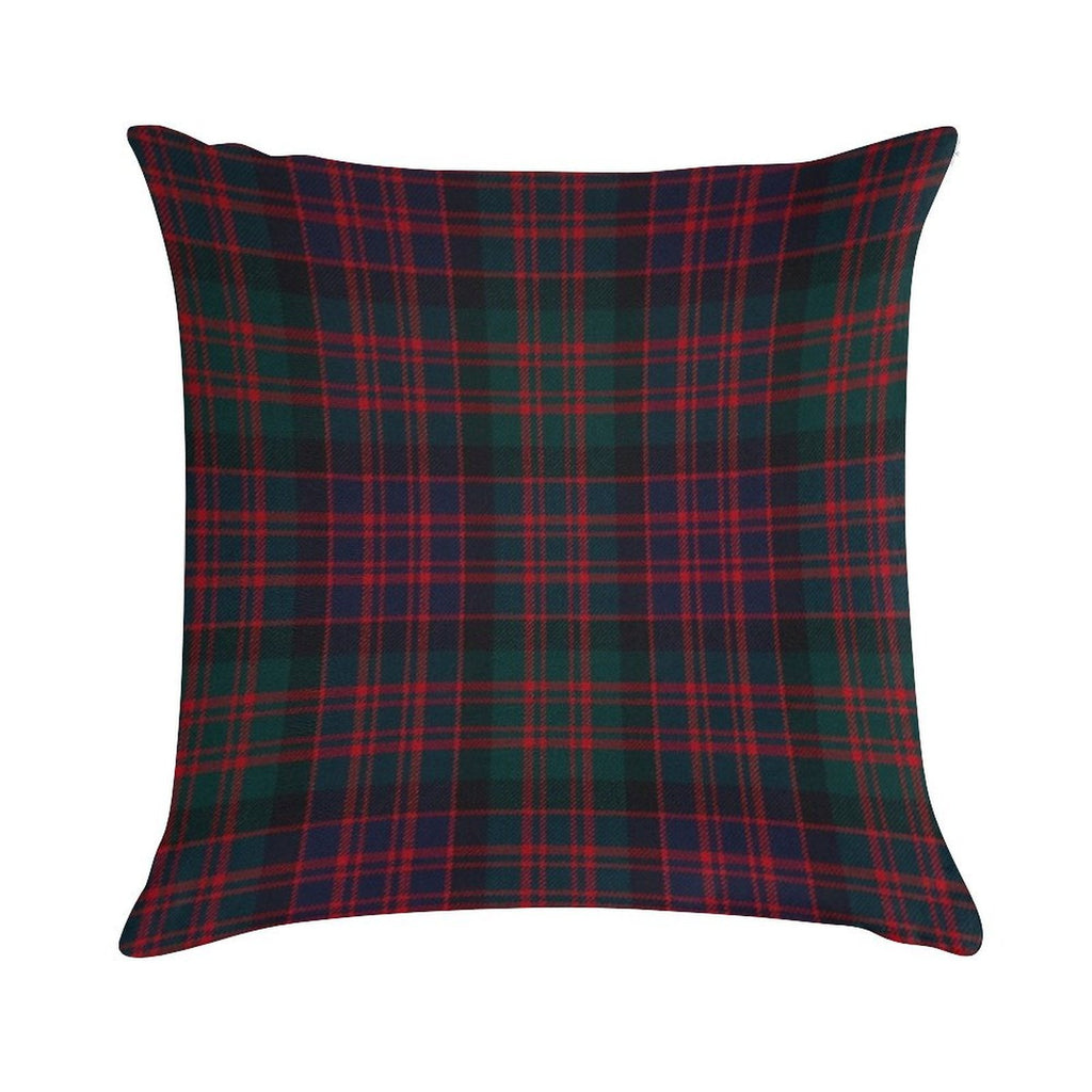 MacDonald Scottish Tartan Soft Fade-Resistant Throw Pillow